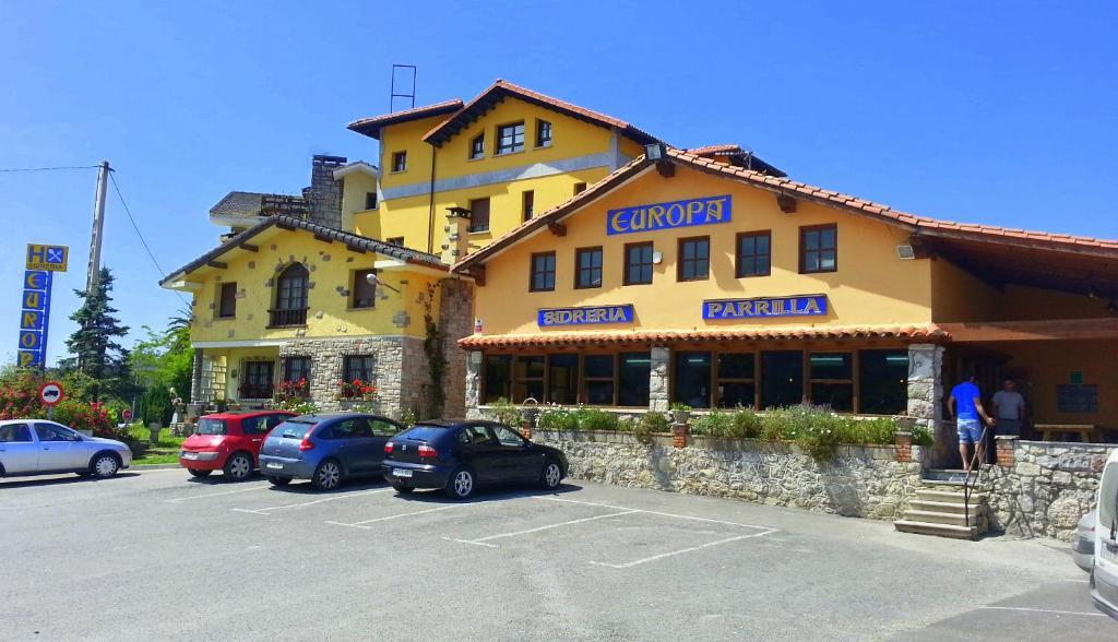 Hostal Europa San Roque del Acebal Εξωτερικό φωτογραφία
